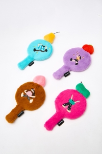 IP水果系列-毛绒趣味手持镜