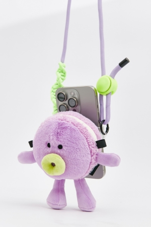 手机夹扣斜挎挂饰